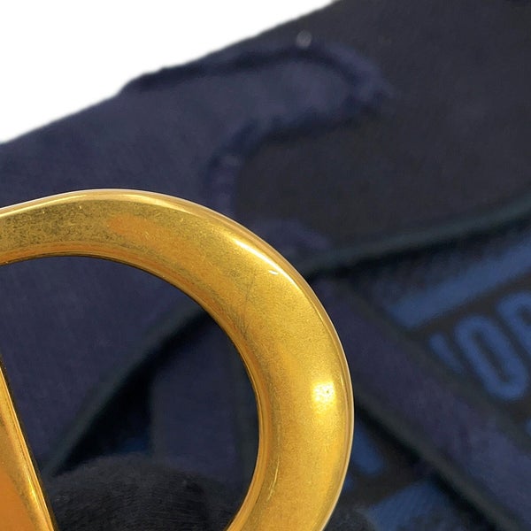 クリスチャン・ディオール ボディバッグ オブリーク サドル ウエストバッグ キャンバス S5632CWAH Christian Dior