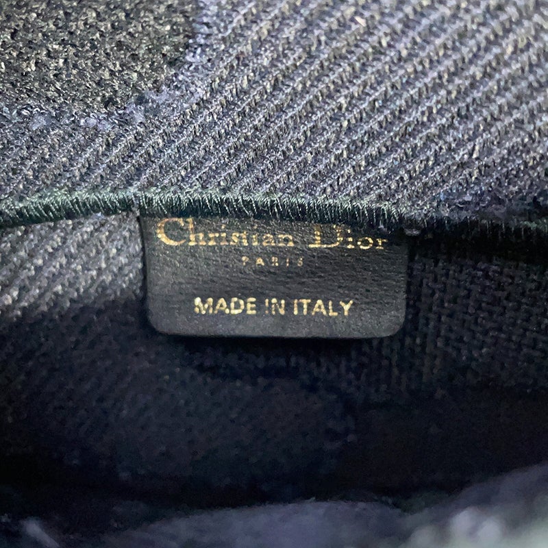 クリスチャン・ディオール ボディバッグ オブリーク サドル ウエストバッグ キャンバス S5632CWAH Christian Dior