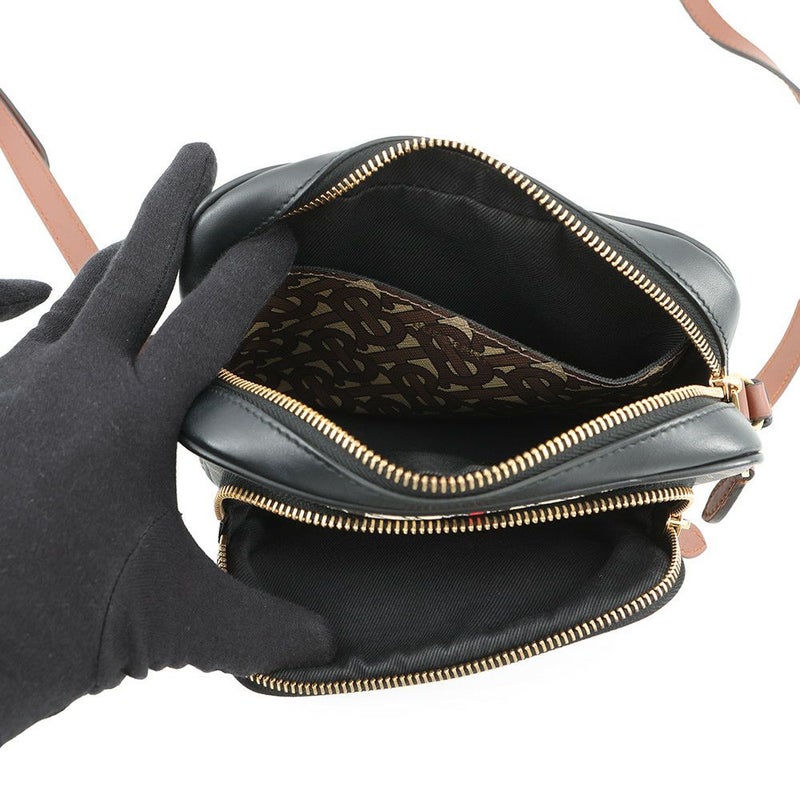 バーバリー ショルダーバッグ TBモノグラム ストライプ PVC レザー 8021485 BURBERRY