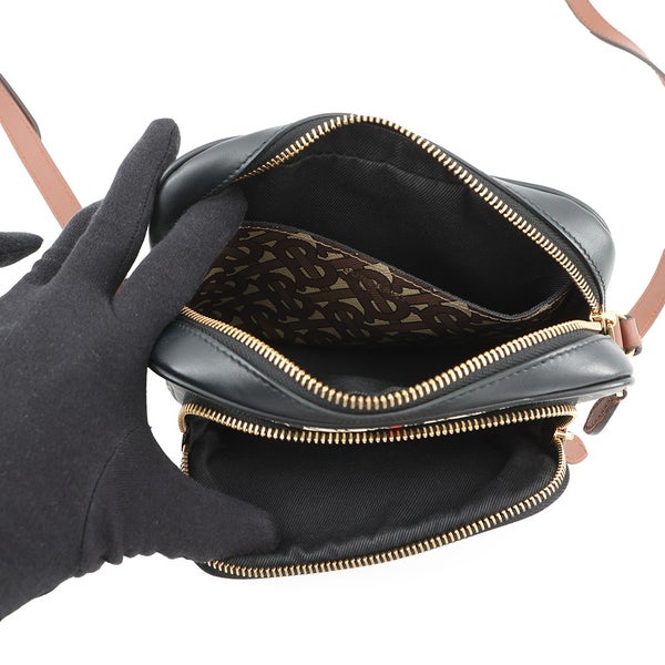 バーバリー ショルダーバッグ TBモノグラム ストライプ PVC レザー 8021485 BURBERRY