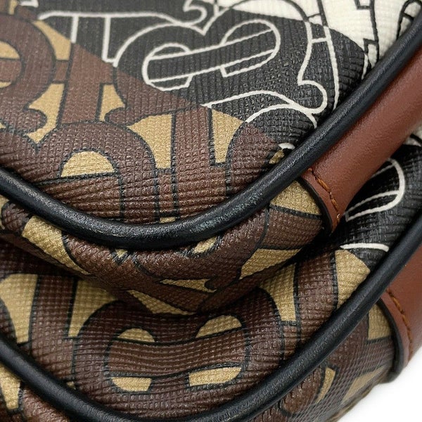 バーバリー ショルダーバッグ TBモノグラム ストライプ PVC レザー 8021485 BURBERRY