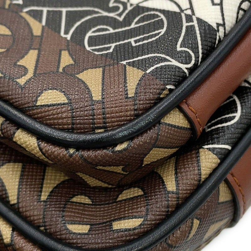 バーバリー ショルダーバッグ TBモノグラム ストライプ PVC レザー 8021485 BURBERRY