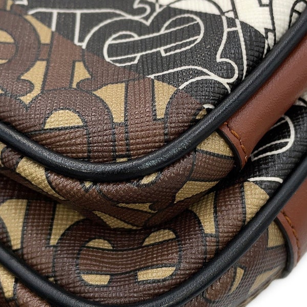 バーバリー ショルダーバッグ TBモノグラム ストライプ PVC レザー 8021485 BURBERRY