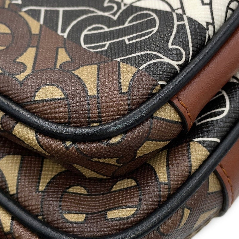 バーバリー ショルダーバッグ TBモノグラム ストライプ PVC レザー 8021485 BURBERRY