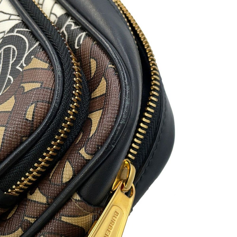 バーバリー ショルダーバッグ TBモノグラム ストライプ PVC レザー 8021485 BURBERRY