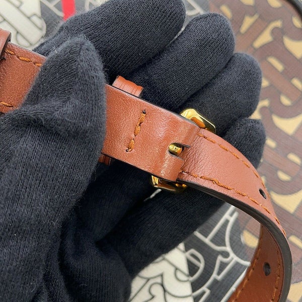 バーバリー ショルダーバッグ TBモノグラム ストライプ PVC レザー 8021485 BURBERRY