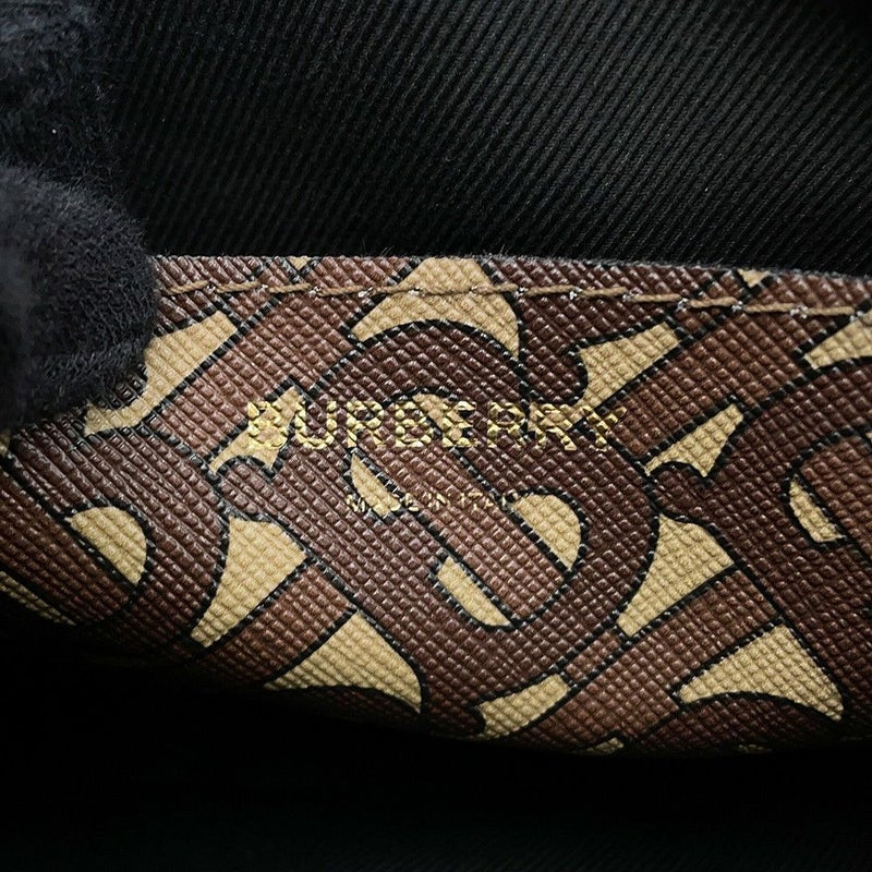 バーバリー ショルダーバッグ TBモノグラム ストライプ PVC レザー 8021485 BURBERRY