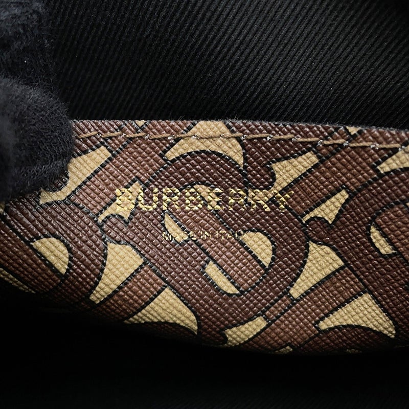 バーバリー ショルダーバッグ TBモノグラム ストライプ PVC レザー 8021485 BURBERRY