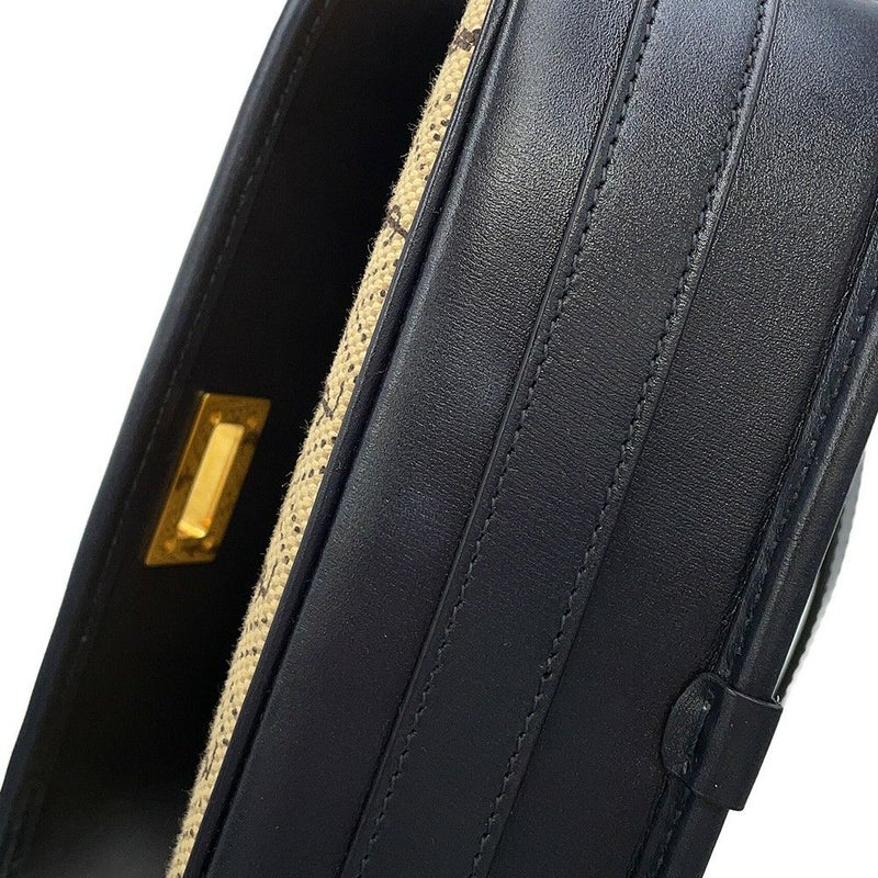 サンローランパリ ショルダーバッグ モノグラム サッチェル オールオーバー ミディアム 585006 SAINT LAURENT PARIS 黒