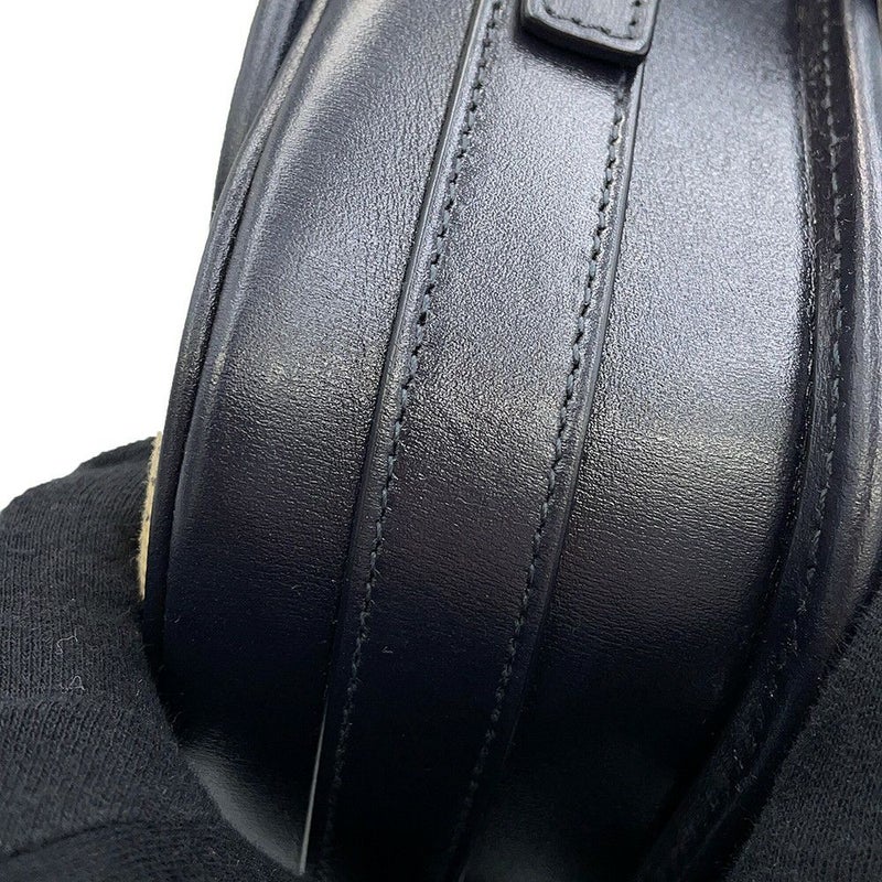 サンローランパリ ショルダーバッグ モノグラム サッチェル オールオーバー ミディアム 585006 SAINT LAURENT PARIS 黒