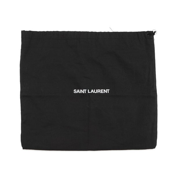サンローランパリ ショルダーバッグ モノグラム サッチェル オールオーバー ミディアム 585006 SAINT LAURENT PARIS 黒
