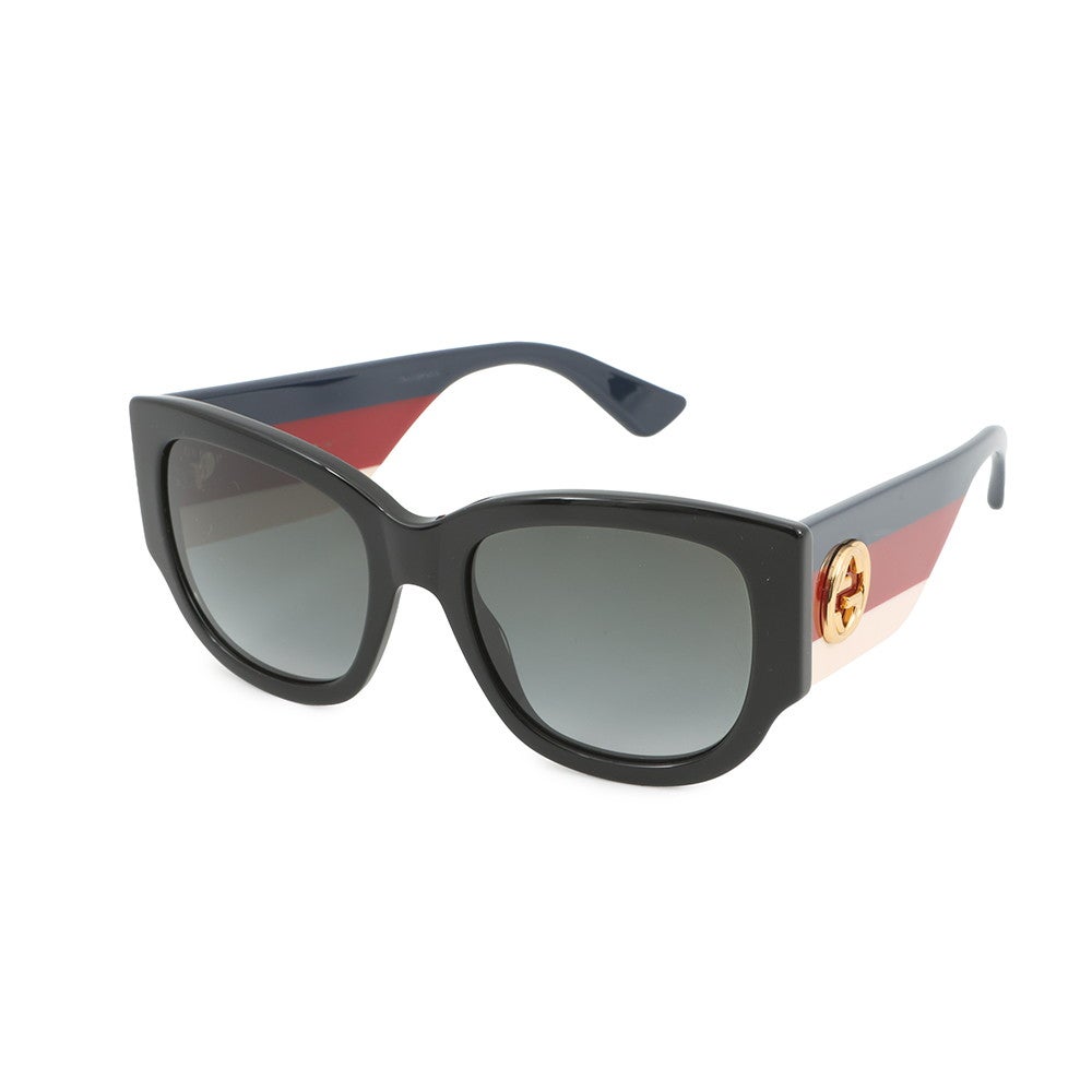 グッチ サングラス インターロッキングG プラスチック 53□20 145 GG0276S GUCCI 黒 グッチ サングラス インターロッキングG プラスチック 53□20 145