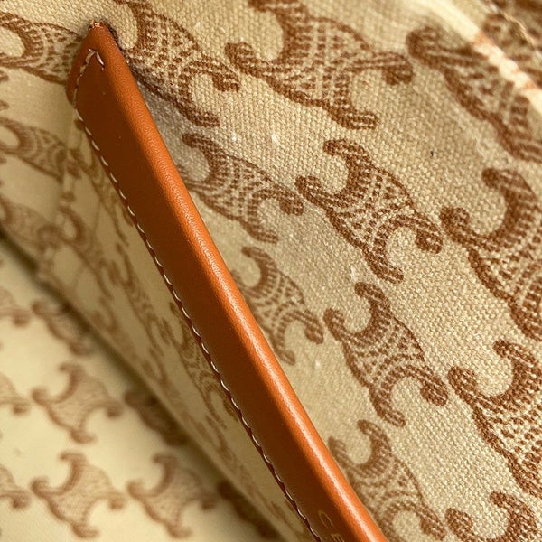 セリーヌ ハンドバッグ トリオンフ カバ タイス スモール キャンバス 199162FRF CELINE 2wayショルダーバッグ