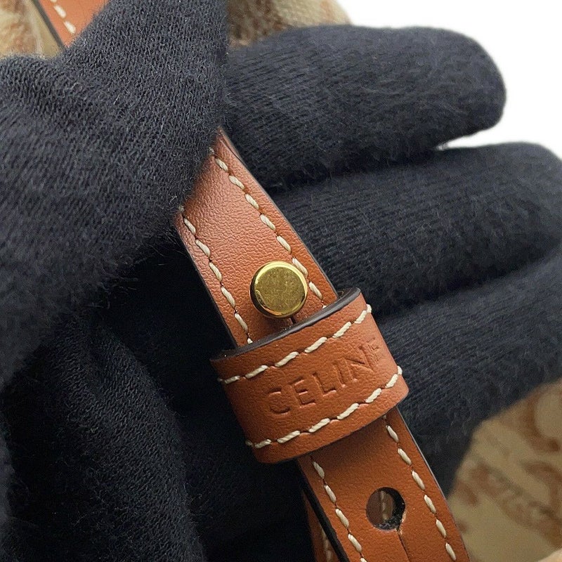 セリーヌ ハンドバッグ トリオンフ カバ タイス スモール キャンバス 199162FRF CELINE 2wayショルダーバッグ