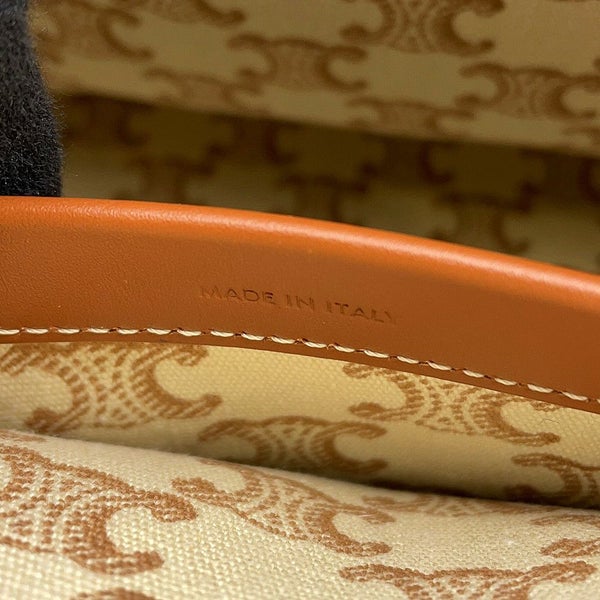 セリーヌ ハンドバッグ トリオンフ カバ タイス スモール キャンバス 199162FRF CELINE 2wayショルダーバッグ