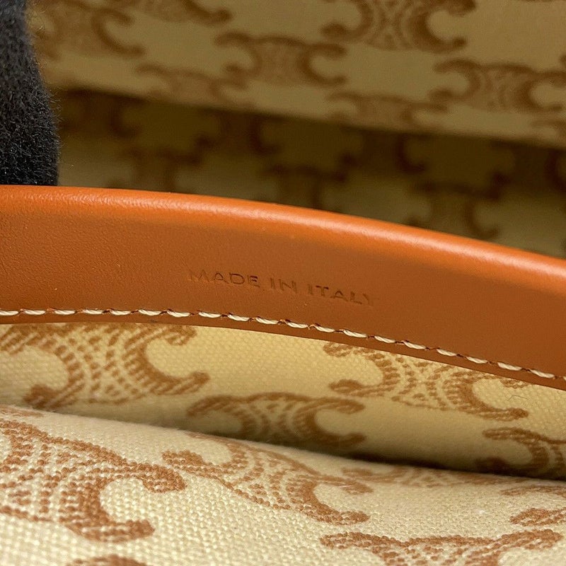 セリーヌ ハンドバッグ トリオンフ カバ タイス スモール キャンバス 199162FRF CELINE 2wayショルダーバッグ