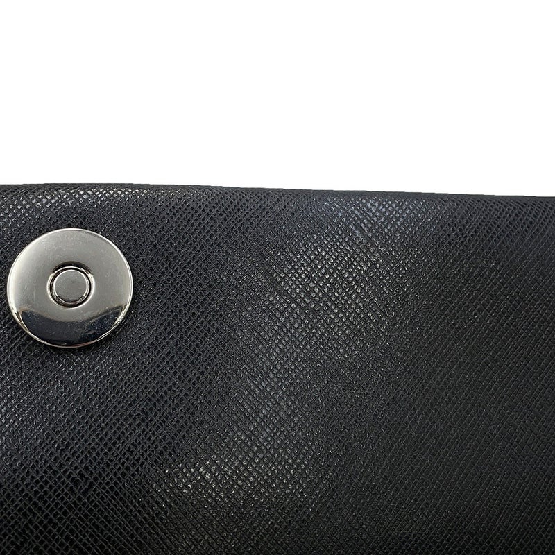 サルヴァトーレ・フェラガモ チェーンショルダーバッグ ヴァラ リボン パテント レザー 21C671 Ferragamo 黒