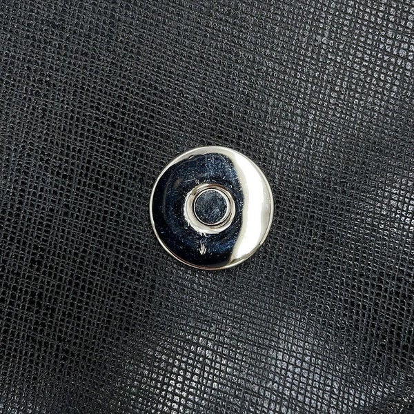 サルヴァトーレ・フェラガモ チェーンショルダーバッグ ヴァラ リボン パテント レザー 21C671 Ferragamo 黒