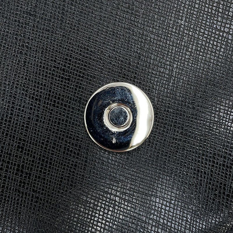 サルヴァトーレ・フェラガモ チェーンショルダーバッグ ヴァラ リボン パテント レザー 21C671 Ferragamo 黒