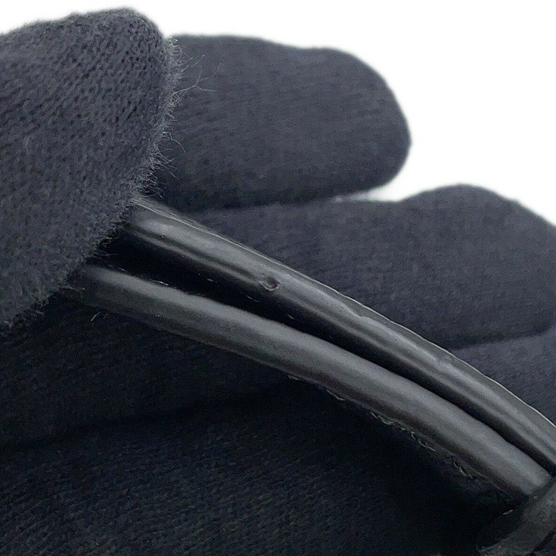 クリスチャン・ディオール ショルダーバッグ オブリーク サドル バーティカルポーチ Christian Dior 黒 トロッター