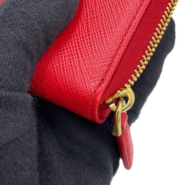 プラダ 二つ折り財布 コンパクトウォレット レザー PRADA