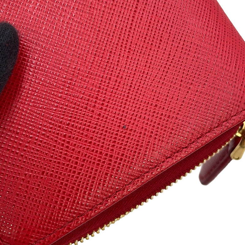 プラダ 二つ折り財布 コンパクトウォレット レザー PRADA