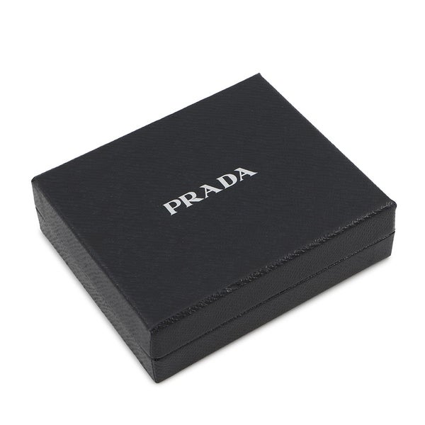 プラダ 二つ折り財布 コンパクトウォレット レザー PRADA