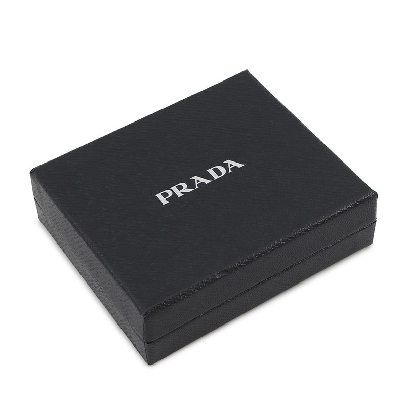 プラダ 二つ折り財布 コンパクトウォレット レザー PRADA
