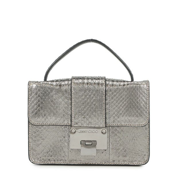 ジミーチュウ ハンドバッグ パイソン JIMMY CHOO