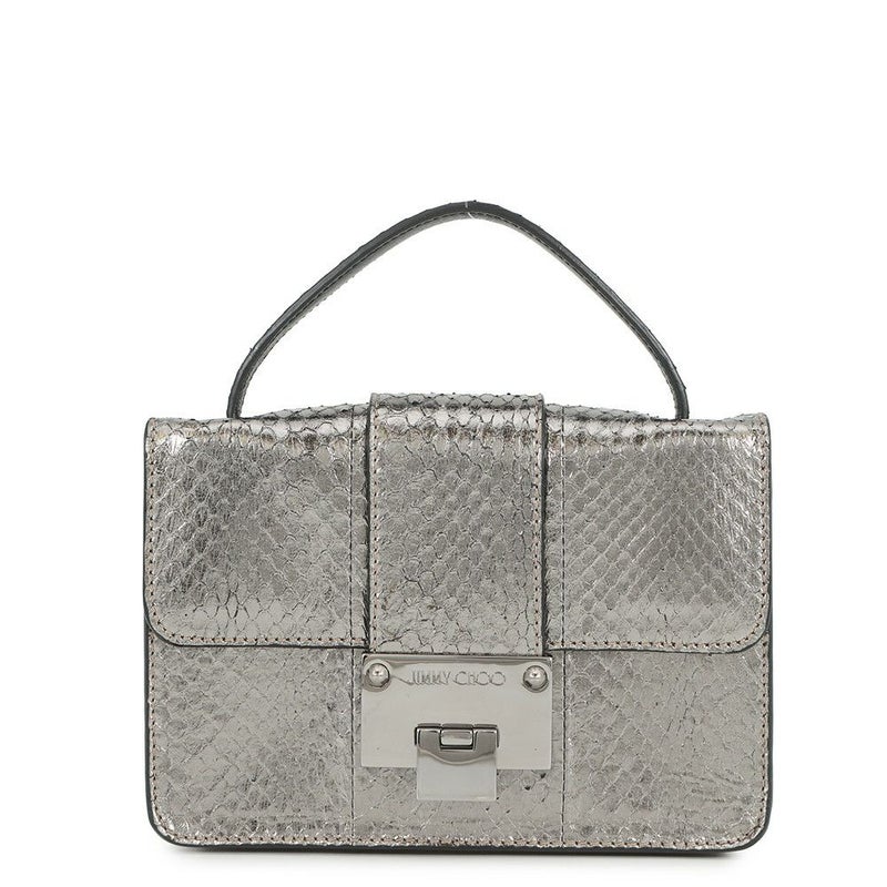 ジミーチュウ ハンドバッグ パイソン JIMMY CHOO