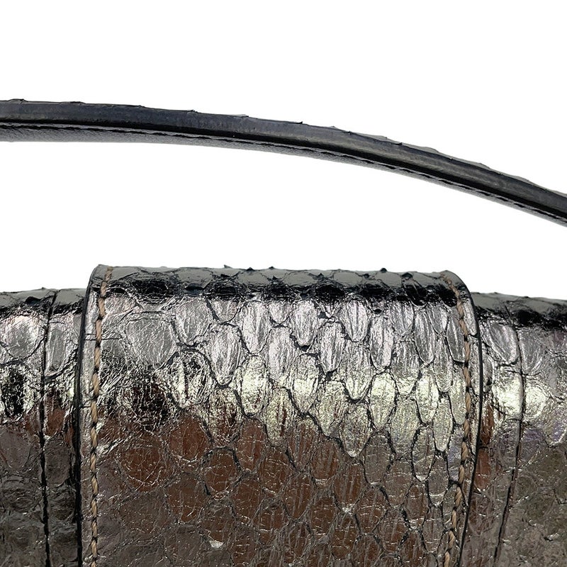 ジミーチュウ ハンドバッグ パイソン JIMMY CHOO