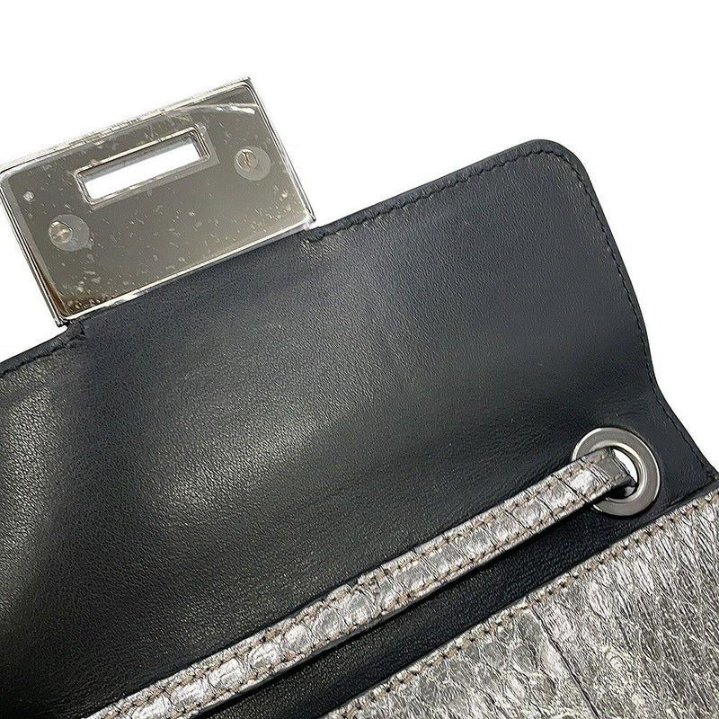 ジミーチュウ ハンドバッグ パイソン JIMMY CHOO