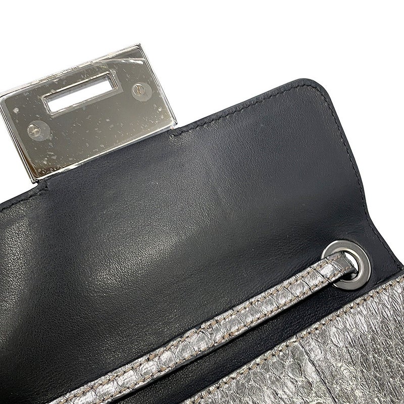 ジミーチュウ ハンドバッグ パイソン JIMMY CHOO