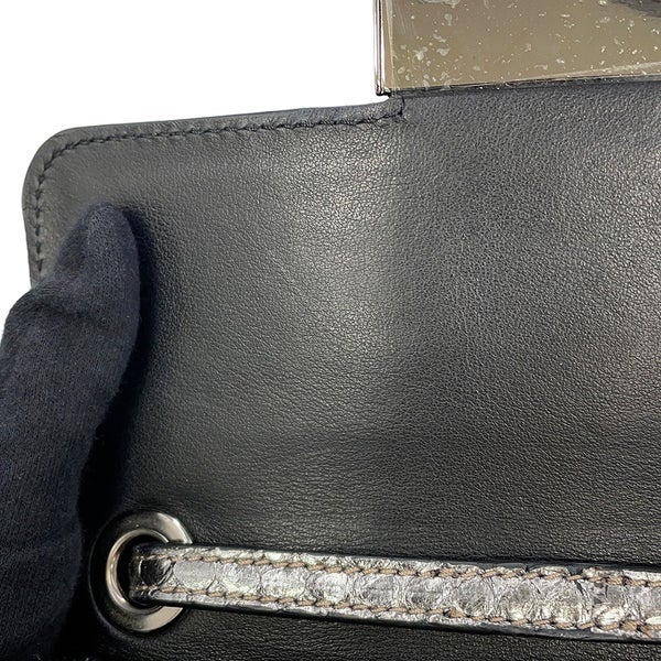 ジミーチュウ ハンドバッグ パイソン JIMMY CHOO