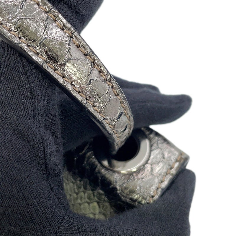 ジミーチュウ ハンドバッグ パイソン JIMMY CHOO