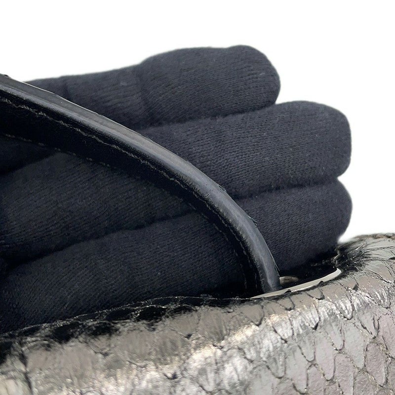 ジミーチュウ ハンドバッグ パイソン JIMMY CHOO