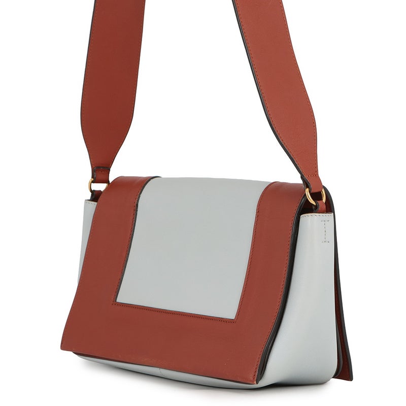 セリーヌ ショルダーバッグ フレーム ミディアム バイカラー 180263 CELINE バッグ