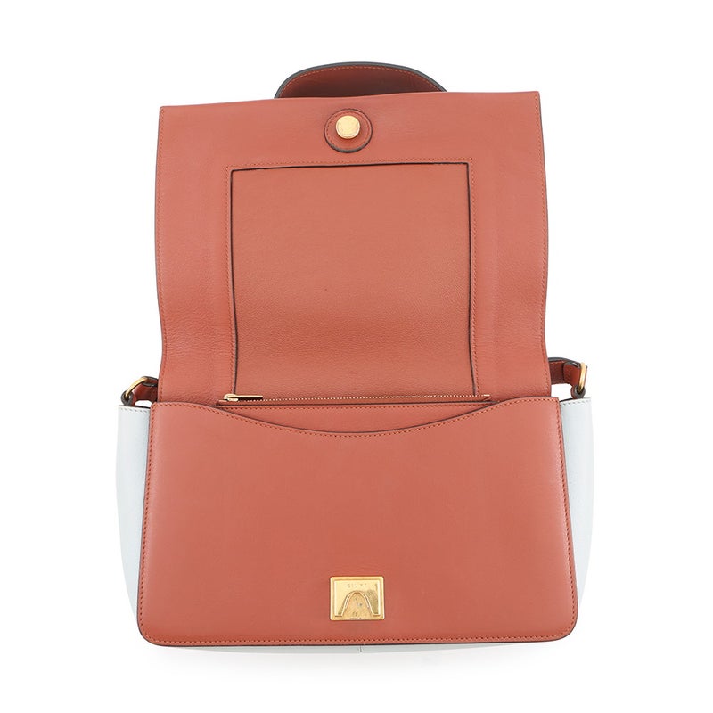 セリーヌ ショルダーバッグ フレーム ミディアム バイカラー 180263 CELINE バッグ