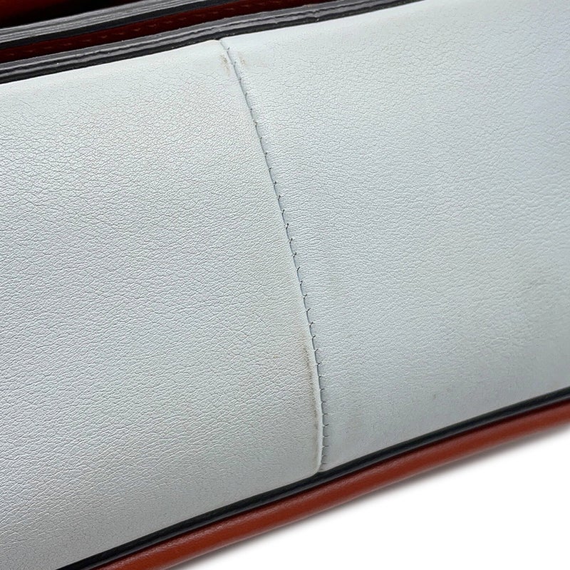 セリーヌ ショルダーバッグ フレーム ミディアム バイカラー 180263 CELINE バッグ