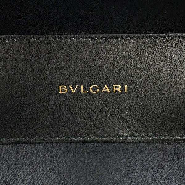 ブルガリ ハンドバッグ セルペンティ バニティバッグ カルング型押しレザー BVLGARI 2way