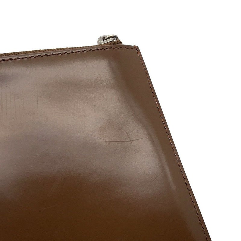 セリーヌ クラッチバッグ ポーチ パテント レザー CELINE バッグ