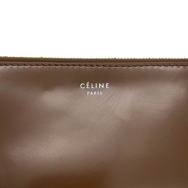 セリーヌ クラッチバッグ ポーチ パテント レザー CELINE バッグ