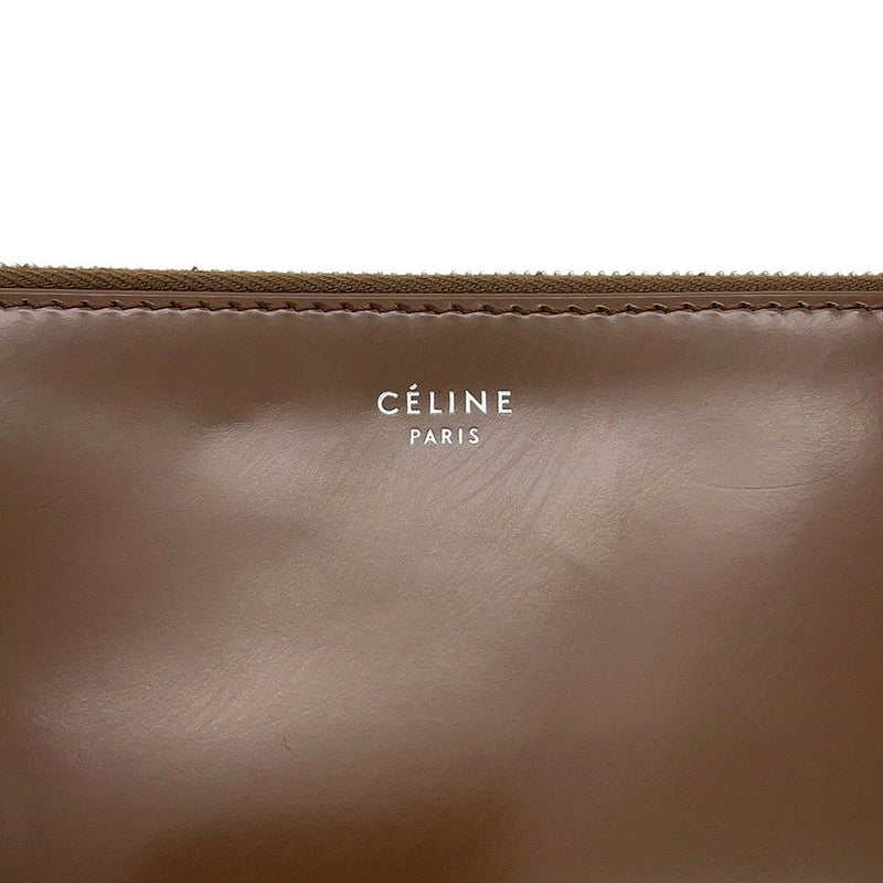 セリーヌ クラッチバッグ ポーチ パテント レザー CELINE バッグ