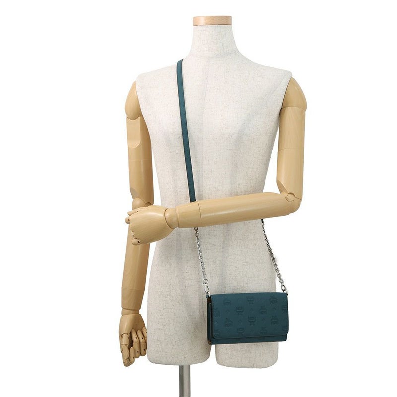 エムシーエム ショルダーウォレット ヴィセトス レザー MXEBAKM01JY001 MCM 財布