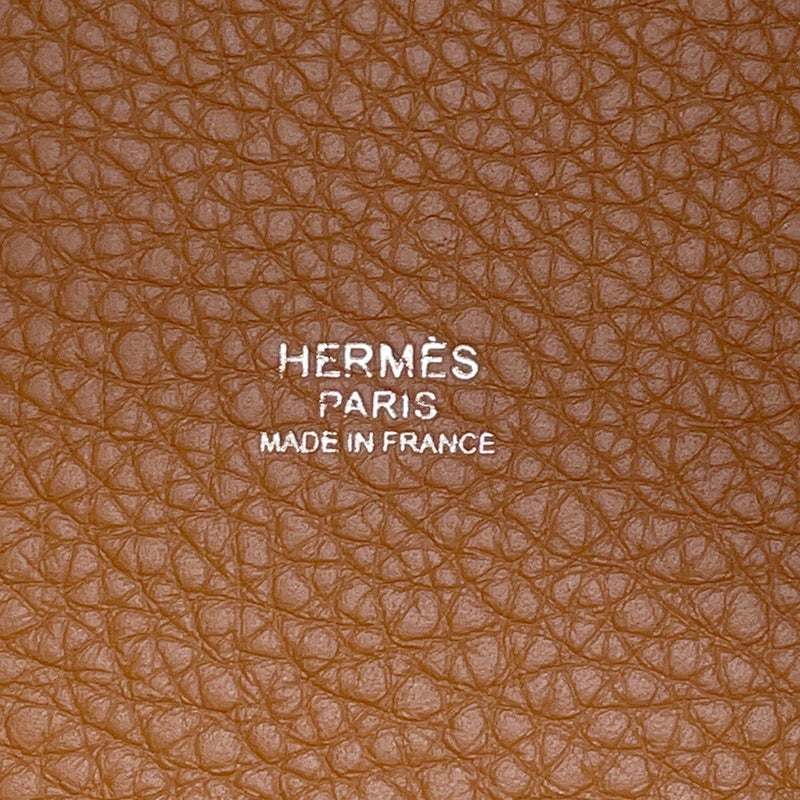 エルメス ハンドバッグ ピコタンロックPM ゴールド/シルバー金具 トリヨンクレマンス U刻印