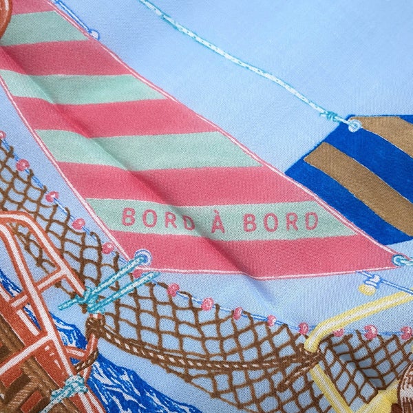 エルメス スカーフ カレ 80 ボード・ア・ボード Bord a Bord Bord a Bord コットン HERMES 2025春夏
