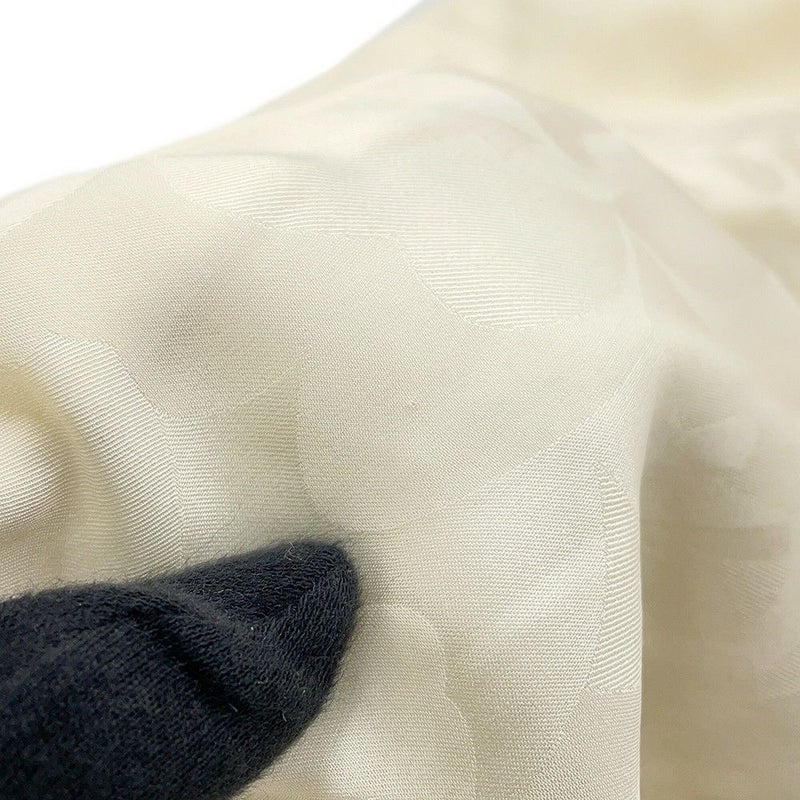 シャネル ジャケット ノーカラー ココボタン ジャカード ウール レディースサイズ36 P71059 CHANEL アウター 白