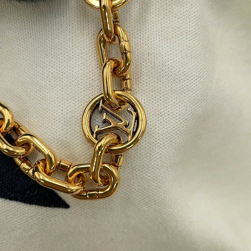 ルイヴィトン ワンピース LVロゴ スターチェーン コットン レディースサイズM LOUIS VUITTON