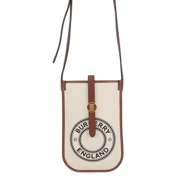 バーバリー フォンホルダー アニー フォンケース キャンバス レザー 8040877 BURBERRY ポシェット