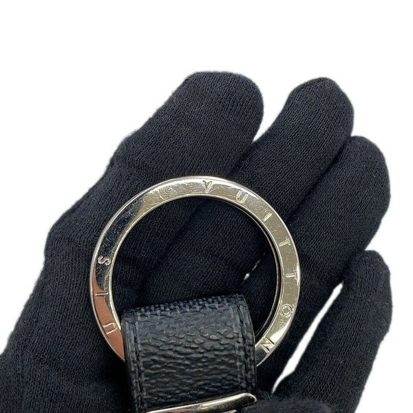ルイヴィトン キーホルダー ダミエ・グラフィット LVドラゴンヌ M62706 LOUIS VUITTON チャーム ブラック 黒
